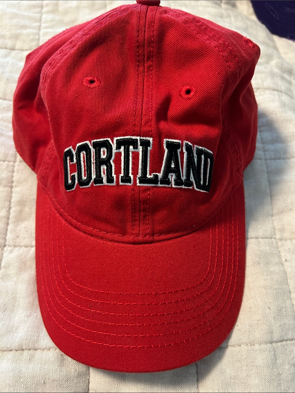 Brand New Legacy Red Cortland Baseball Hat